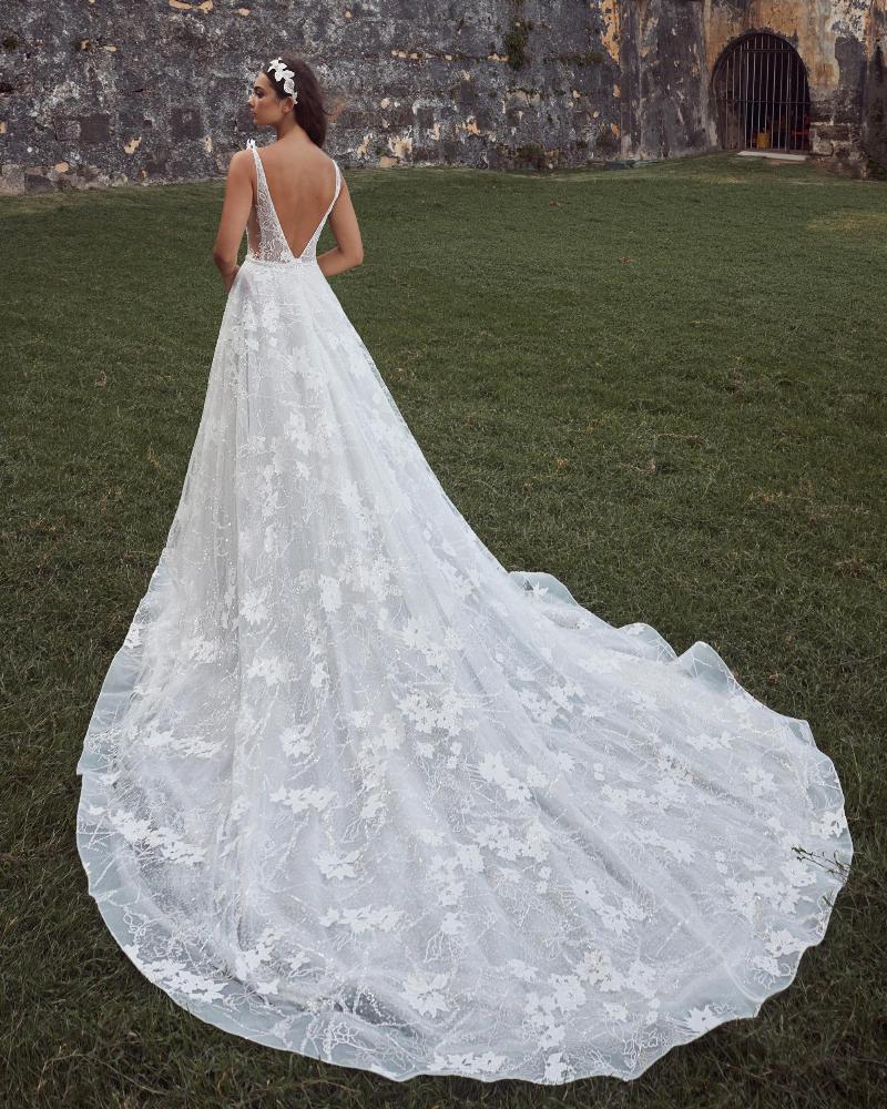 123101 sexy backless wedding dress with lace and v neckline2